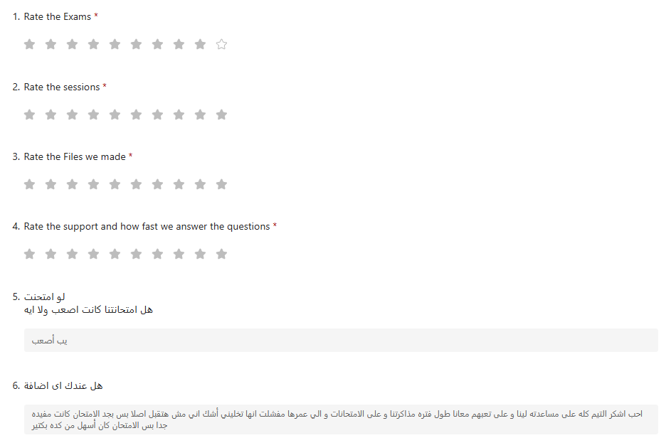 Screenshot of the documentation