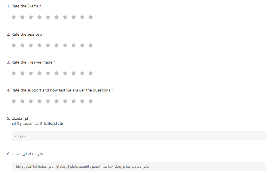 Screenshot of the documentation