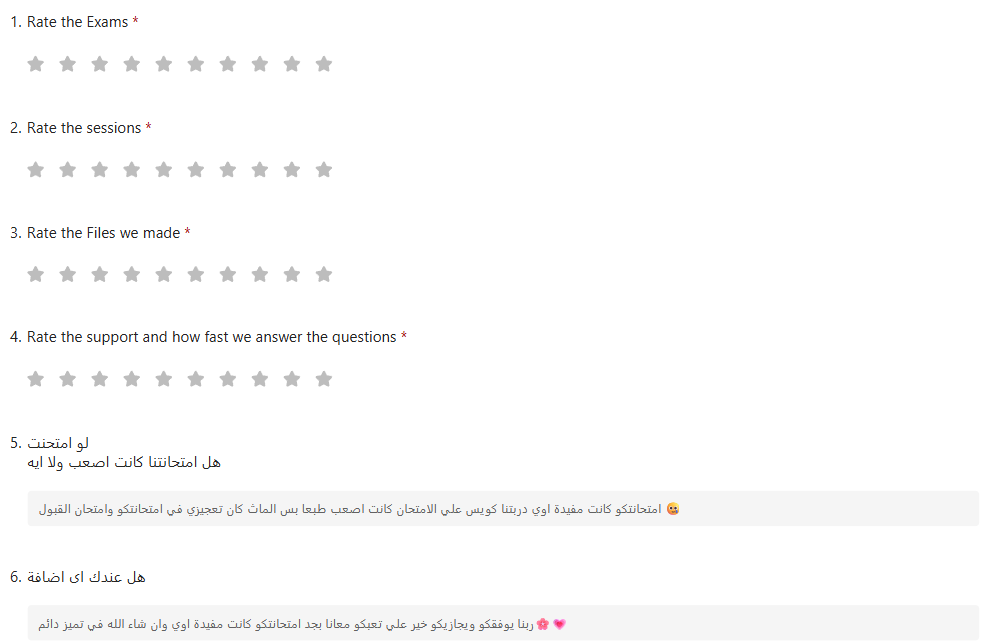 Screenshot of the documentation